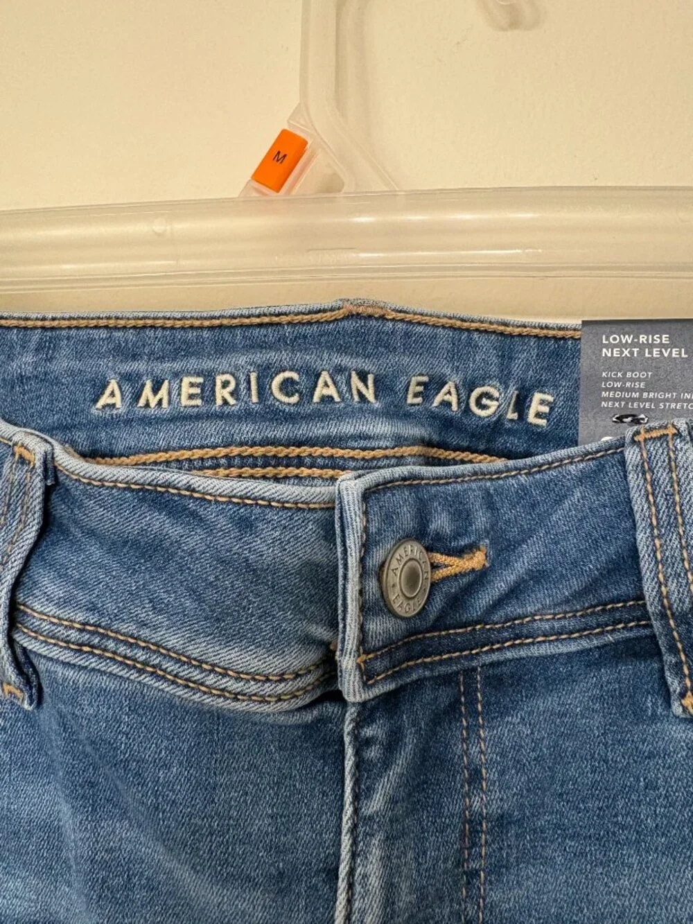 American Eagle Size 8Short Denim Jeans NWT - Picture 5 of 5